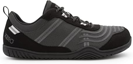 Xero Sapatos 360 masculinos, sapatos de treinamento de proteção protetora com calcanhar zero e costelas de alcance de corda de