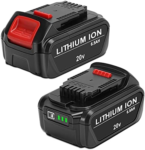 Kunlun 2pack 20V Battery e 2pack Lithium Ion 18V Battery Batter para ferramentas Dewalt 18V e 20V