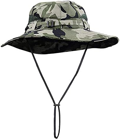 Uphily Tactical Boonie Hunting Fishing Hat
