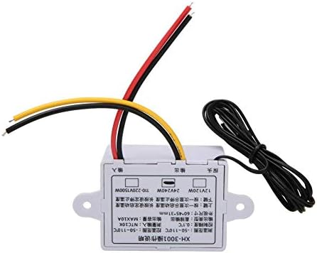 XH-W3001 Controlador de temperatura Digital Controller Termure Control Switch com sonda à prova d'água