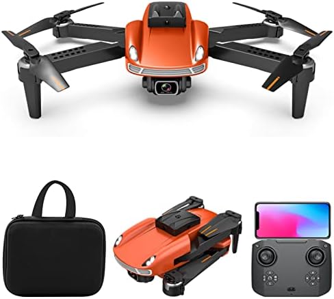 Drone goolrc com câmera 4k para adultos, quadcopter KF616 dobrável FPV RC com evitar obstáculos, altitude de retenção, modo