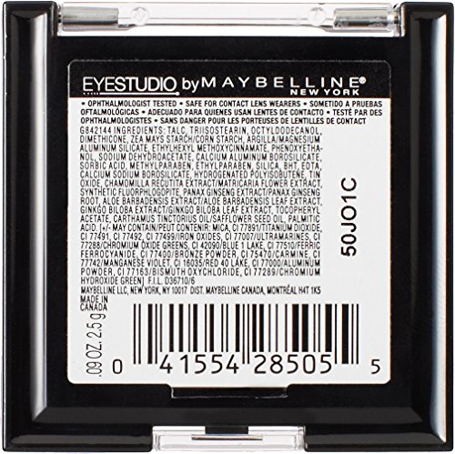 Maybelline New York Eye Studio Color Pearls Marbleized Eyeshadow, Ivy Icon 70, 0,09 onça