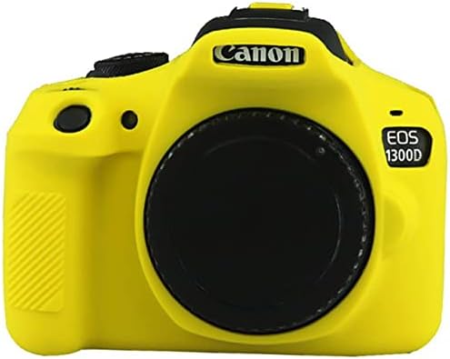 Caixa da câmera Yisau para Canon EOS Rebel T6 T7, capa da câmera de borracha de silicion