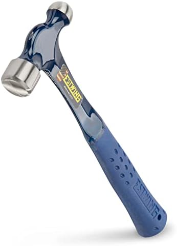 Hammer de Peen de Bola Estwing - Ferramenta de Metalworking de 12 oz com Construção de Aço Forjado e Grip de Redução de Choque -