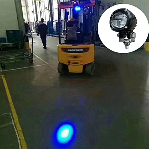 Luz de aviso de alerta de alerta de empilhadeira de Hanonenyue - luz do ponto de LED azul para segurança de pedestres