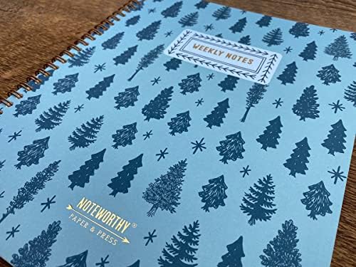 Trees Weekly Preencha notebook do planejador