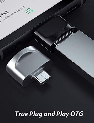Tek Styz USB C feminino para USB Adaptador masculino Compatível com seu Samsung N930A para OTG com carregador tipo C. Use com