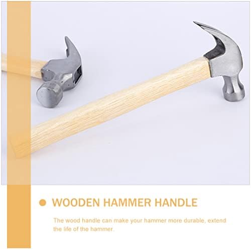 Hanabass Steletto Hammer Acessórios para trenó ao ar livre ao ar livre Acessórios práticos do martelo de madeira Manida de madeira