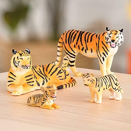 Terra por Battat - Cheetah Family - Plástico Miniatura Cheetah Toy Animals For Kids de 3 anos