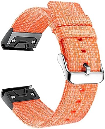 Sawidee 26 22mm Watch Band for Garmin Fenix ​​7 7x 6 6x 6s Pro 5 5x mais 3 hr 935 Nylon Retire Smart Watch Watch EasyFit