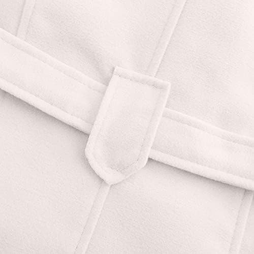 PRDECEXLU Holiday Park Vneck Blouse para senhoras Butões de túnica confortáveis ​​Botões de manga longa Encanto sólido
