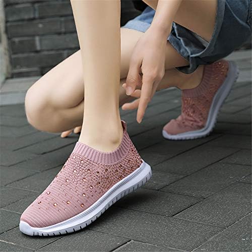 Sapatos de caminhada de malha feminina Gospt SLIPLE