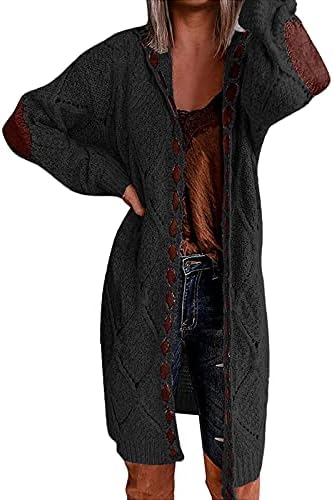 NDVYXX WOMENS PLUS PLUSTURAS CARDIGAN SURETERS SLUVE LONGO BOTÃO APENAGEM DA FRONTAÇÃO DO LOBRE A RICOT CAATS LONOS