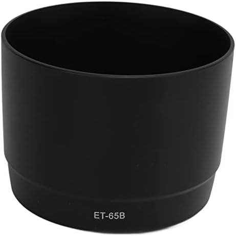 Capuz da lente da câmera, portátil reversível ET-65B Lens capuz Plástico para f/4-5.6 é lente USM para EF 70-300mm