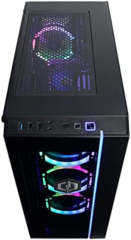 CyberPowerpc Gamer Master Gaming Desktop Computer, AMD Ryzen 3 3100 3,6 GHz, 8 GB de RAM, 240 GB SSD + 1TB HDD, NVIDIA GEFORCE