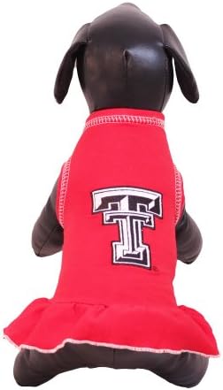 NCAA Texas Tech Red Red Raiders Vestido de cachorro