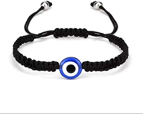 PingyongChang trançado a pulseira de olho maligno para mulheres meninas de corda artesanal amútia desejando fita hamsa Hand de Fátima Bracelelet Protection Jewelry Gift