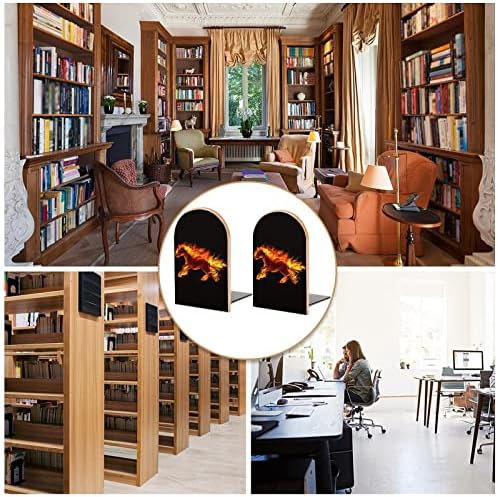Livro de madeira de queima de fogo End Ends 2 PCs Livros de madeira não deslizantes para decoração de escritório em casa Livros pesados/CD/filmes
