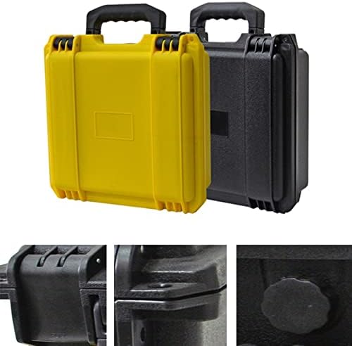 TJLSS Caixa de ferramentas ToolBox Resistente a segurança da caixa da caixa da caixa da caixa da caixa da caixa de arquivos Caixa da câmera com revestimento de espuma pré-corte