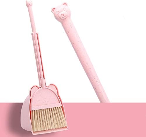 MINI BROOM DE MAYEV COM DUSTPAN PARA CRIANÇAS, LOUTO DE CHAVEMENTE HOUSECIMENTO