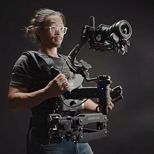 DF DigitalFoto Thanos Pro Vídeo Câmera de Video Gimbal Suporte Sistema de Estabilizador de Vest com braço adaptador 5.5-26 libras