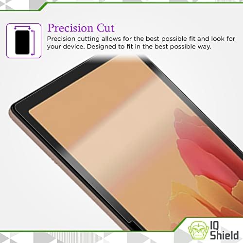 Protetor de tela fosco iqshield compatível com o Samsung Galaxy Tab A7 Anti-Glare Anti-Bubble Film