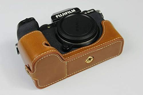 Capa de bolsa de meia câmera de couro PU para Fujifilm X-S10 Câmera, Fuji XS10