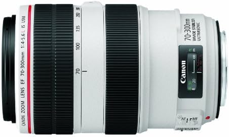 Canon EF 70-300mm f/4-5.6L é USM UD Telefoto Zoom Lens para câmeras de Canon EOS SLR