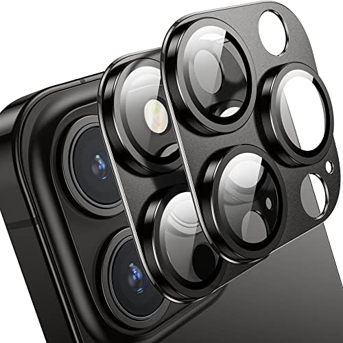 Protetor de lente da câmera Mansoorr para iPhone 14 Pro/iPhone 14 Pro Max, capa da câmera de metal de liga com acessórios de protetor