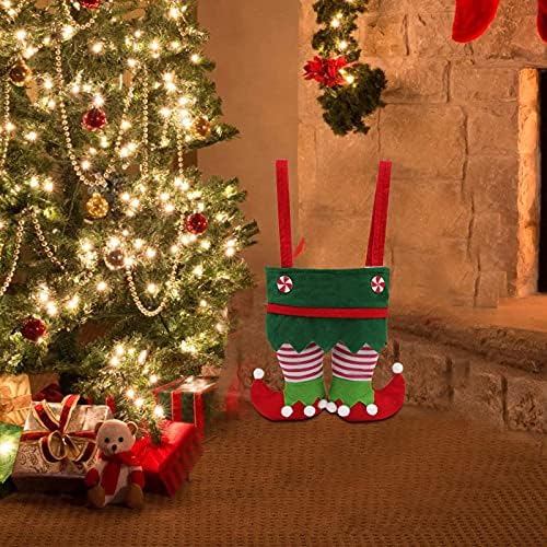 XIOS Decoração de Natal 2022 Bags Presentes Elfs Candy Ornamentos