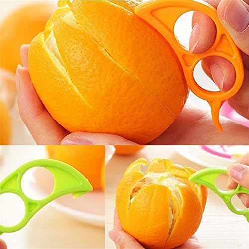 Set Departamento de Peeler Orange Cosmer Casca laranja Easy Open Citrus Lemon Lemon Citrus Peel Cutter Slicer Fruit Ferramentas