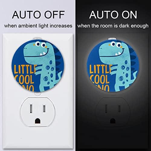 2 Pacote de plug-in Nightlight Night Night Light Black Letter Alphabet com sensor do anoitecer para o quarto para o quarto