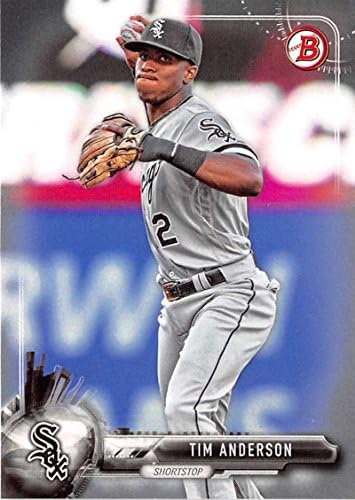 2017 Bowman #47 Tim Anderson Chicago White Sox Cartão de beisebol