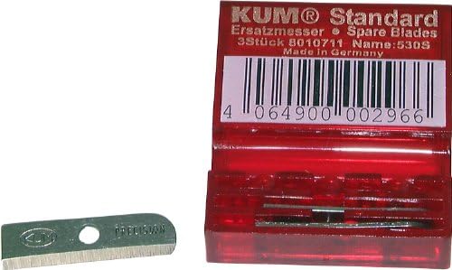 Kum 801.07.11 Tamanho padrão de aço temperado Lâminas sobressalentes para afiadores de lápis