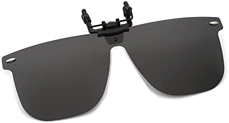 JM Retro Clipe sobre óculos de sol Aviator, polarizados virar sobre óculos de prescrição homens homens mulheres