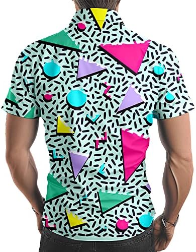 Camisas dos anos 80 para homens Funny Vintage 90S Roupe