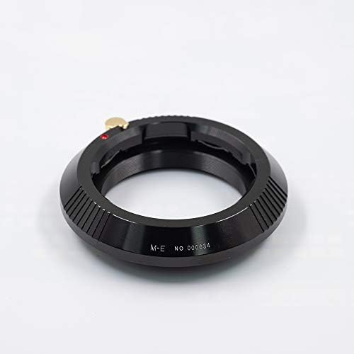 Adaptador de lentes de corpo metal de Ttartisan para ajustar uma lente Leica M a uma câmera de montagem eletrônica da Sony