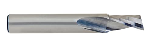 LMT ONSRUD 63-783 Solid Carboid Upcut Spiral O Ferramenta de corte de flauta, polegada, acabamento não revestido, hélice de 21 graus, 1 flauta, 3,0000 Comprimento total, 0,3750 Diâmetro de corte, 0,3750 Diâmetro de Shank de Shank