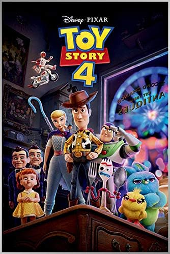 Trix FF-5210S Art Frame/Movie Silver 36x24 Poster Toy Story 4 + Frame de alumínio Prata