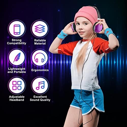 18 Pacote para crianças fones de ouvido a granel Headphones de sala de aula coloridos fone de ouvido com fio de aluno