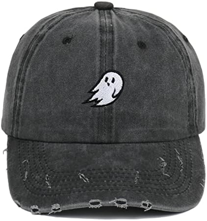 Caps de Halloween Balloween, ghost bordados, mulheres boné de beisebol de cor pura e snapback