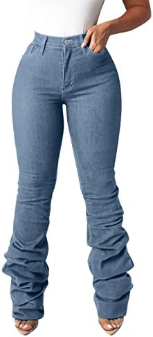 Miashui flee shargings leggings feminino de inverno moda casual cintura alta jeans sólida jeans elástica cintura calças de linho