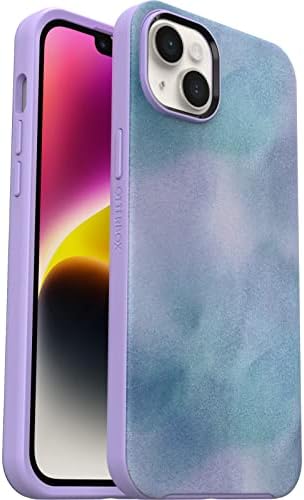 OtterBox iPhone 14 Plus Symmetry Series+ Case - Petrichor Mist, Ultra -Sleek, Snaps to MagSafe, Bordas elevadas Proteja a