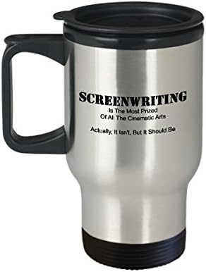 Roteirista Coffee Travel Canela Melhor xícara de chá de escritor engraçado Idéia perfeita para homens Mulheres roteiristas