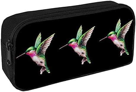 Funnystar Birdbird Bird Bird Caso de lápis de grande capacidade 2 camadas Bolsa de lápis Bolsa de mesa de mesa de