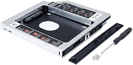 2º HDD SSD Caddy SATA3 Segundo gabinete do disco rígido de estado sólido para Apple IMAC 2011 2010 2009 A1311 A1312 21,5