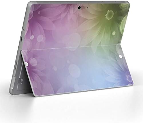 capa de decalque igsticker para o Microsoft Surface Go/Go 2 Ultra Thin Protective Body Skins 002003 Flor Farinha roxa