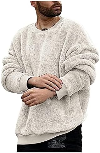 XXBR PULLOVER FUZZY PARA MONS, 2021 MATHA FOTO GLUFFY CREWNECK SWORLSHIRTS CASUAL CASUAL SWEATERS FALA DIVERNO QUENTE TOPS DE JUMPER