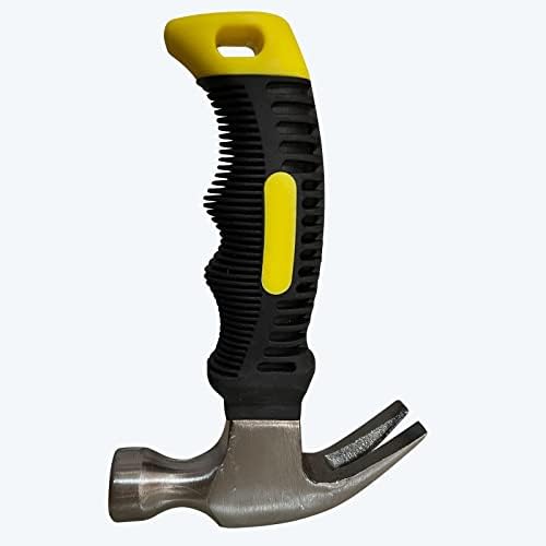 Ziyiqiao 8oz Claw Hammers for Women, pequenas ferramentas de martelo, mini martelo de acampamento, leve pequeno martelo,