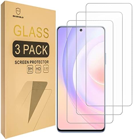 Mr.Shield [3-Pack] projetado para Huawei Honor 50 SE 5G / Huawei Nova 9 SE [vidro temperado] [Japão de vidro com dureza 9H] Protetor de tela com substituição de vida útil